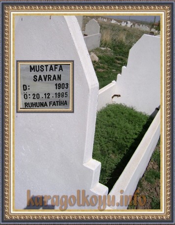 MUSTAFA SAVRAN